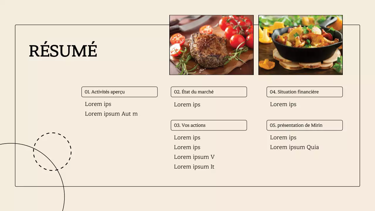 Une terrasse simple et raffinée de RMR dans les tons beiges