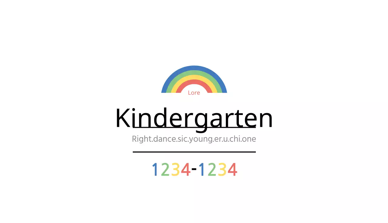 Kindergarten