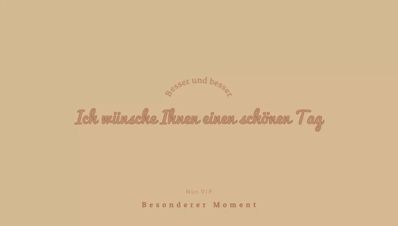 Für gebrandete VIP-Briefe mit beiger, luxuriöser Handschrift