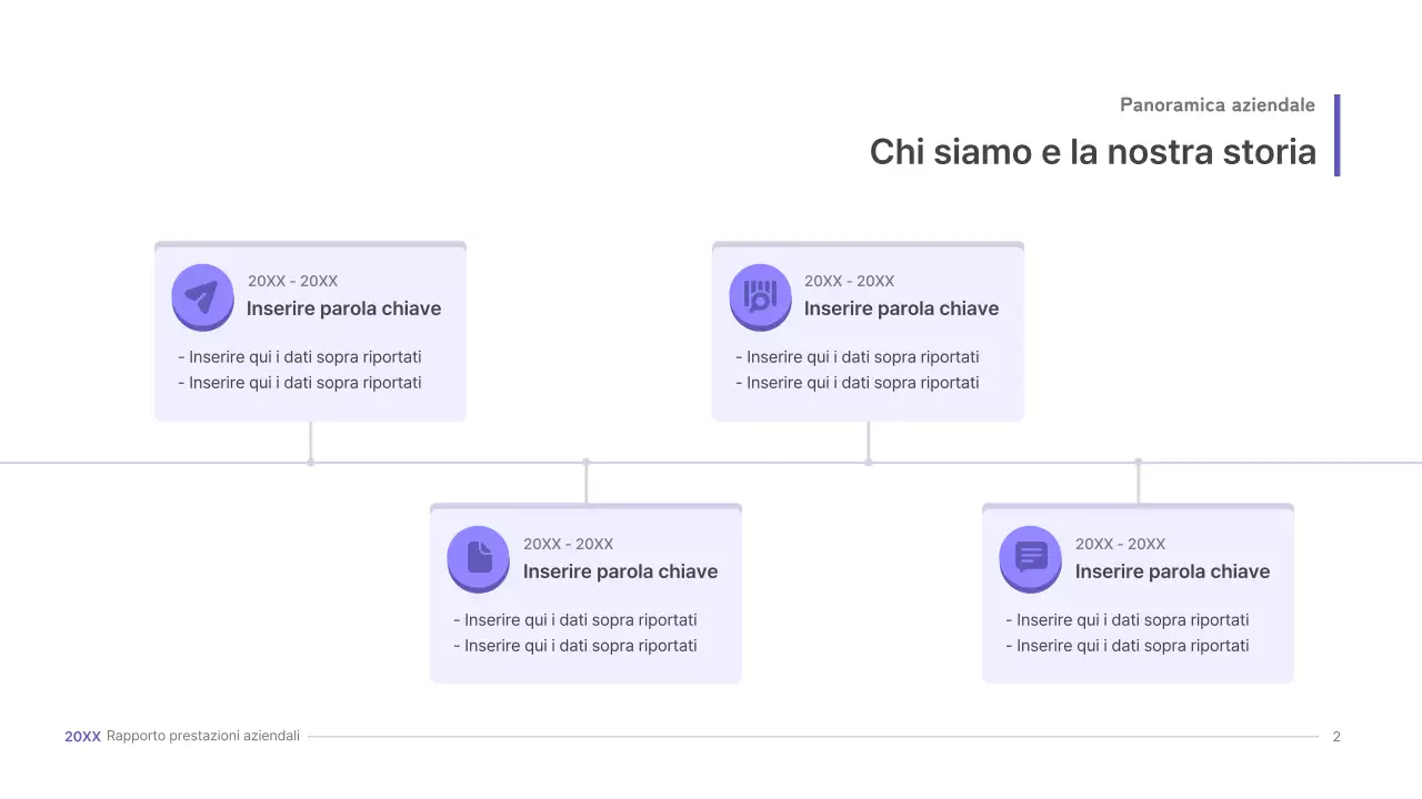 Kit di presentazione aziendale viola, concetto di interfaccia utente tridimensionale
