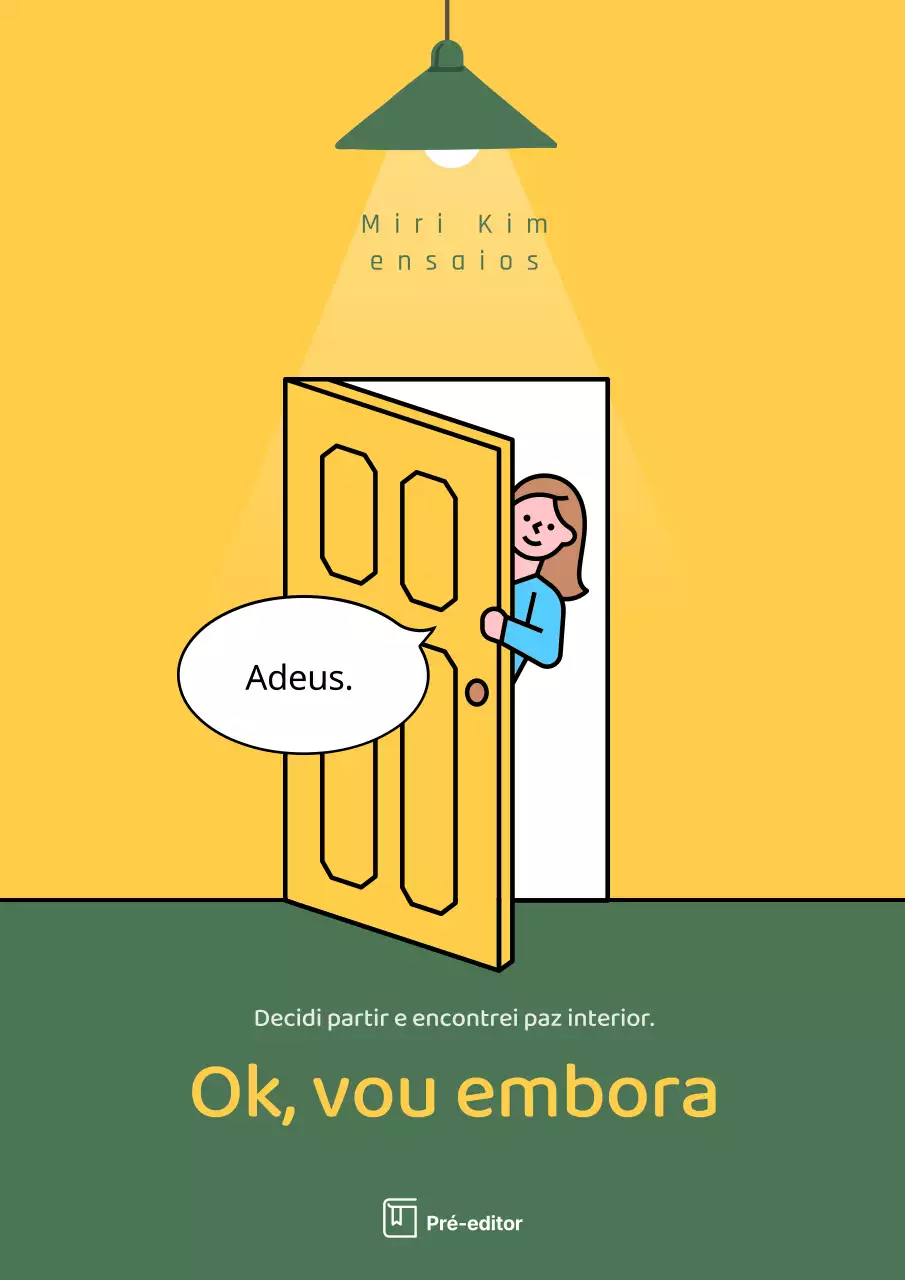 Ensaio simples com desenhos de linhas amarelas e pretas