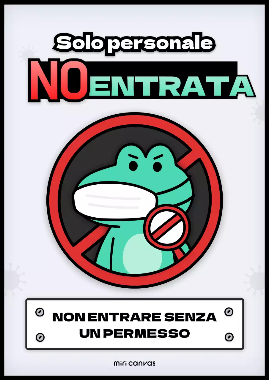 Impedire l'ingresso di estranei