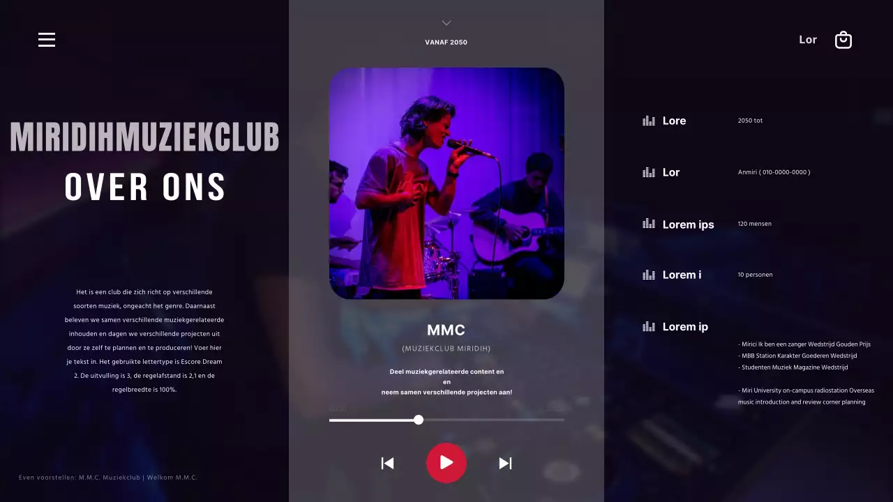 Uitleg over zwarte en rode popmuziekcirkels