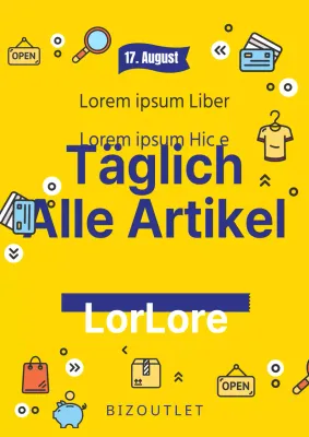 Großer Lagerverkauf