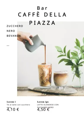 Promuovete il menu delle bevande a base di tè al latte della vostra caffetteria