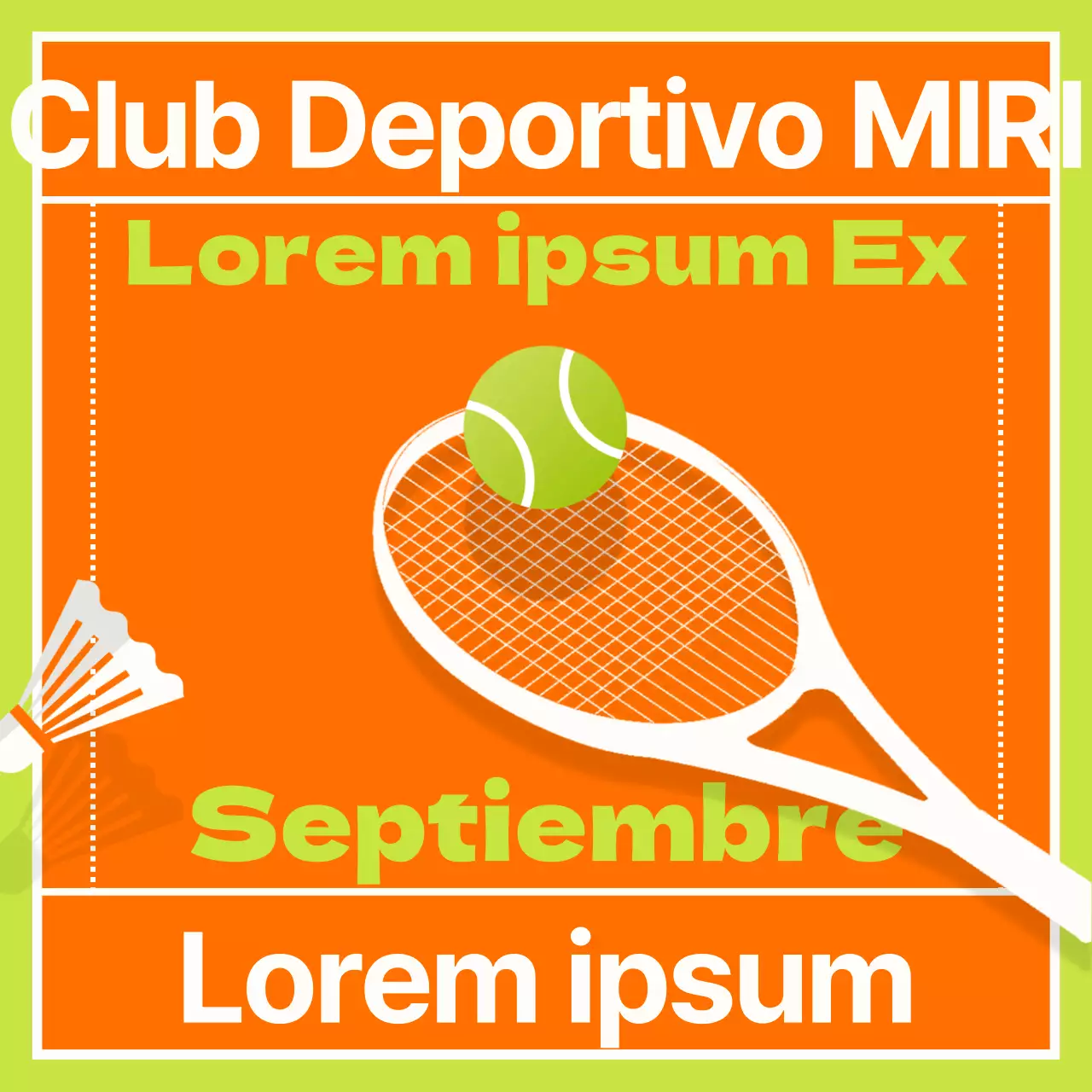 Promover la afiliación con un centro deportivo moderno y naranja