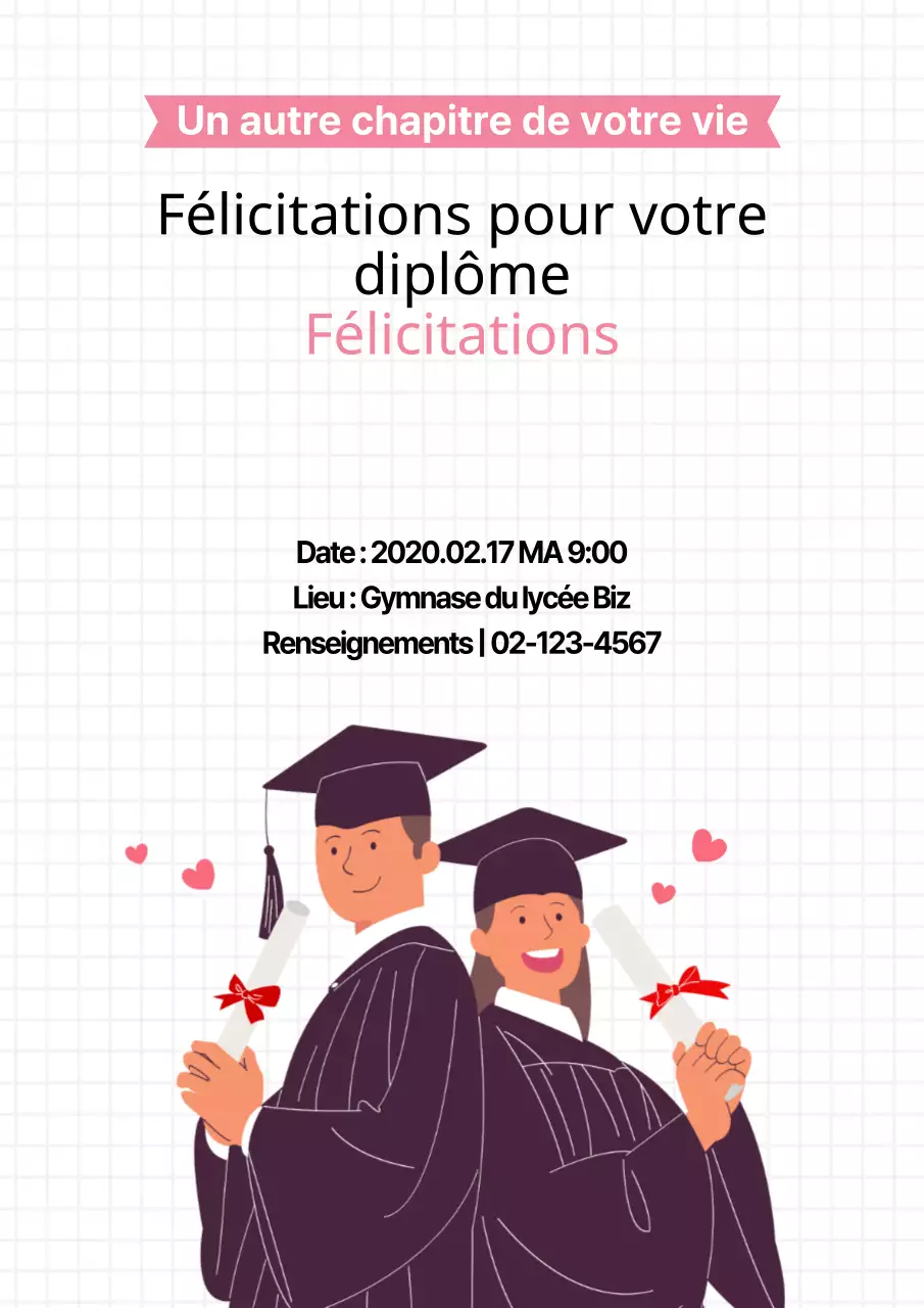 Remise des diplômes