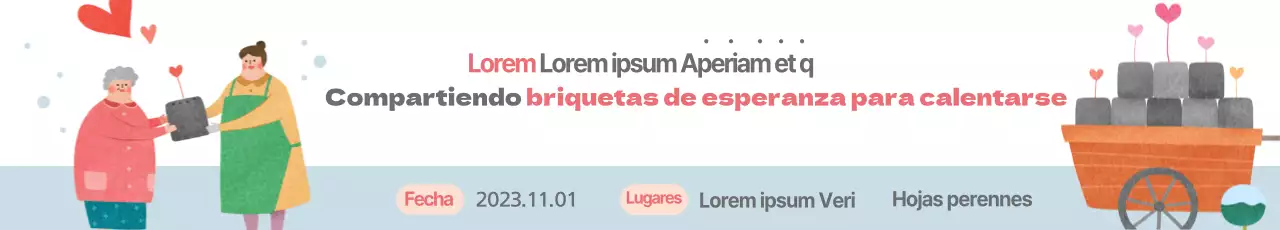 Reparto de briquetas