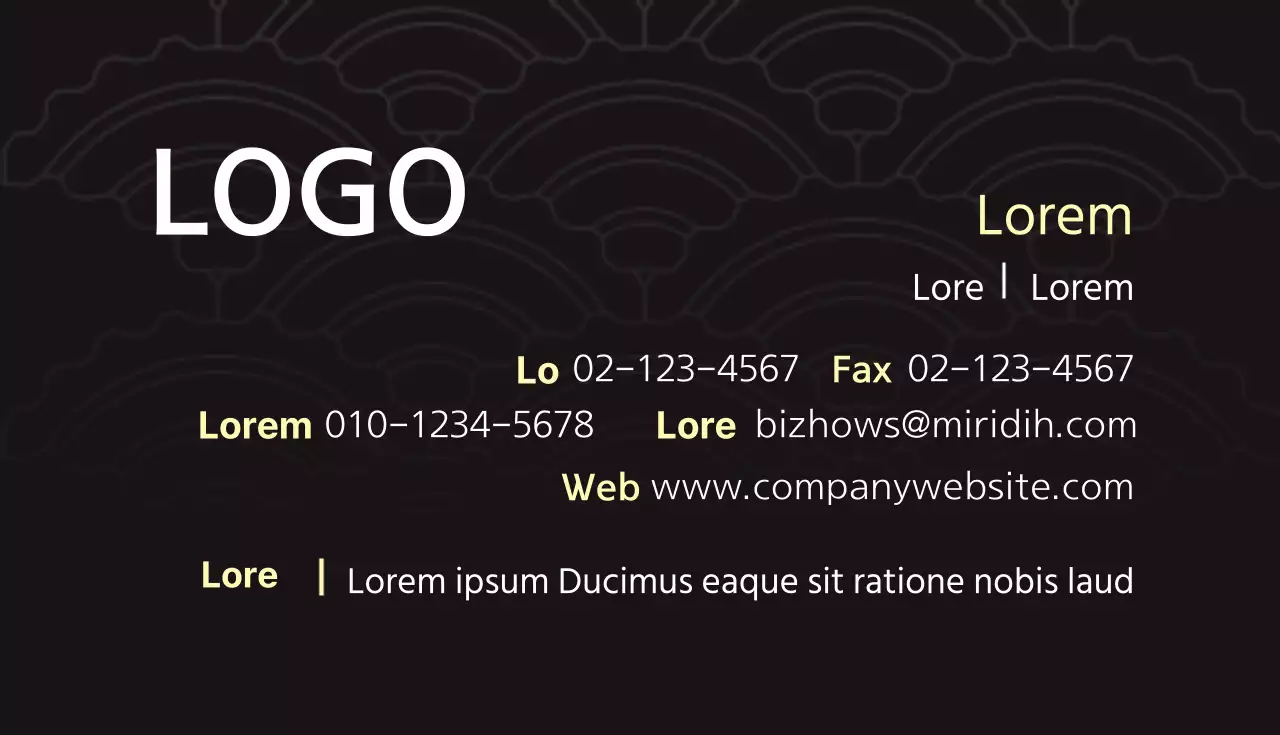 Tarjetas de visita de empresa