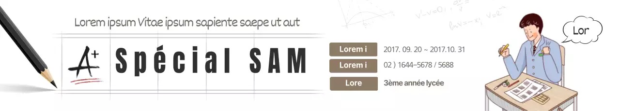 Événements spéciaux SAT