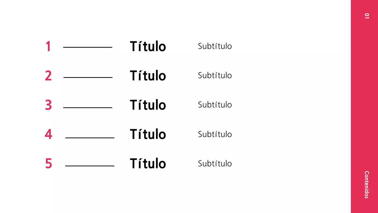 Presentaciones básicas