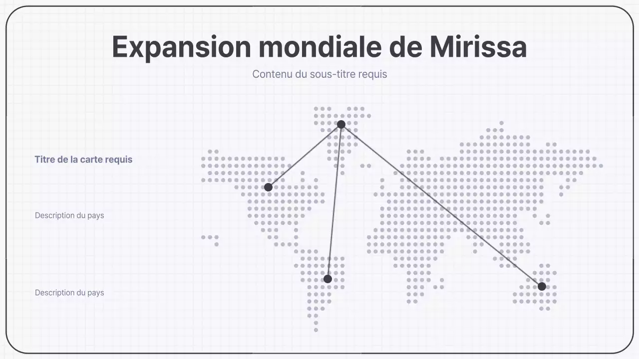 Carte conceptuelle simple en bleu marine et noir