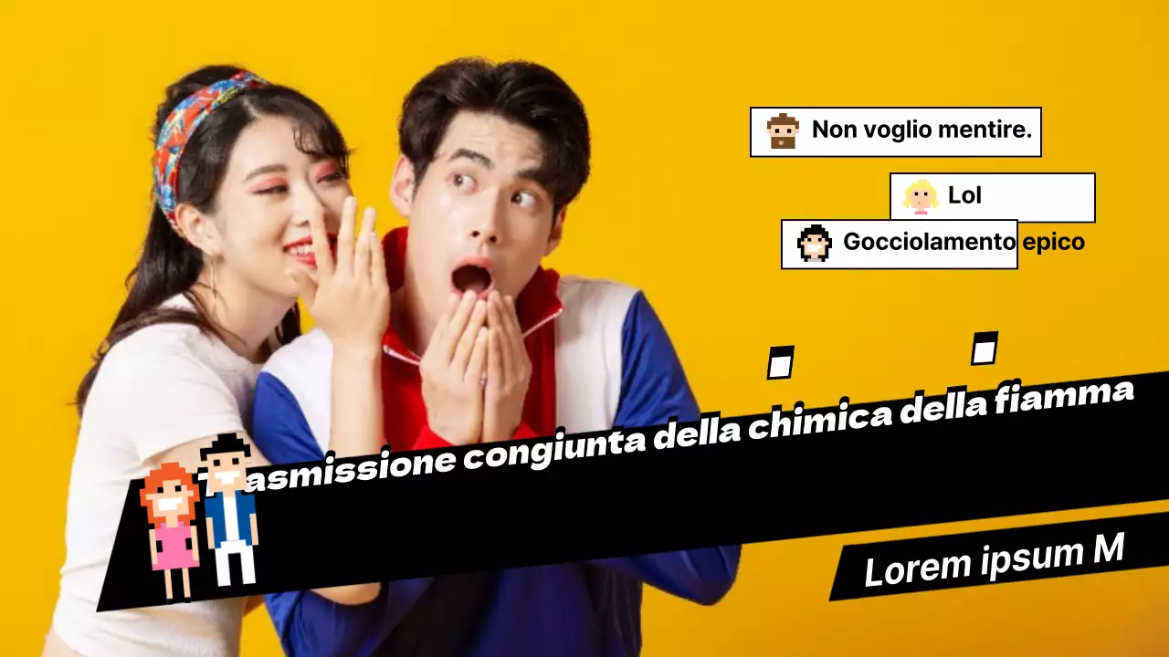 Trasmissione congiunta della chimica della fiamma