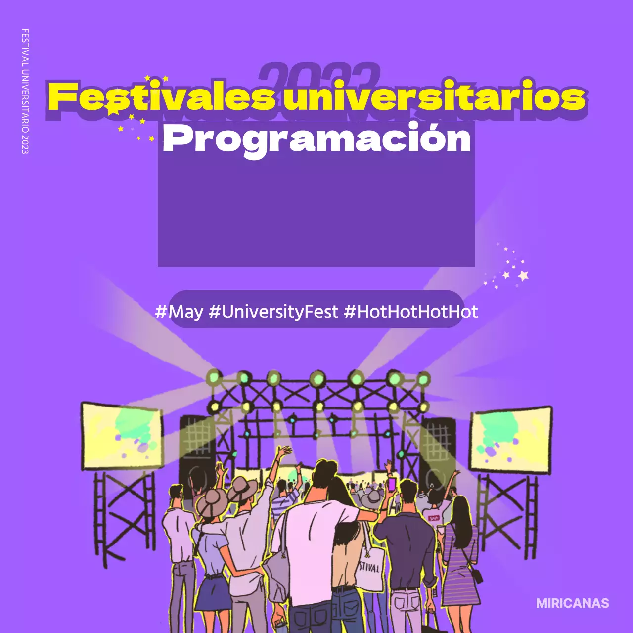 Calendario de festivales universitarios