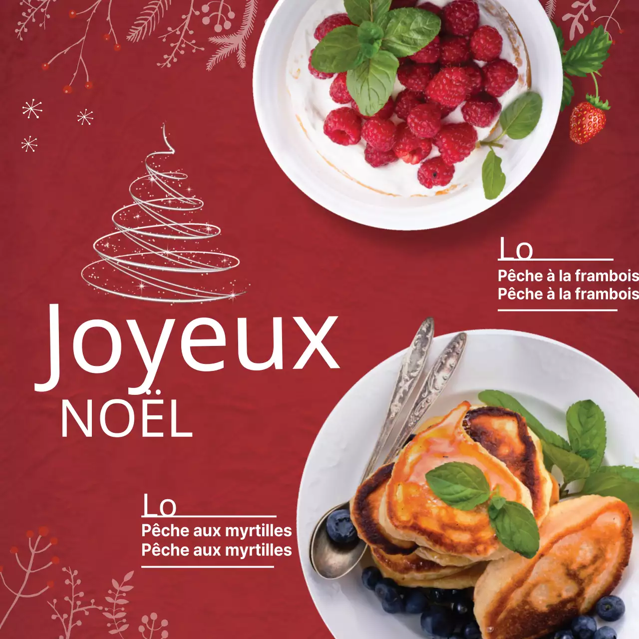 Crêpes de Noël