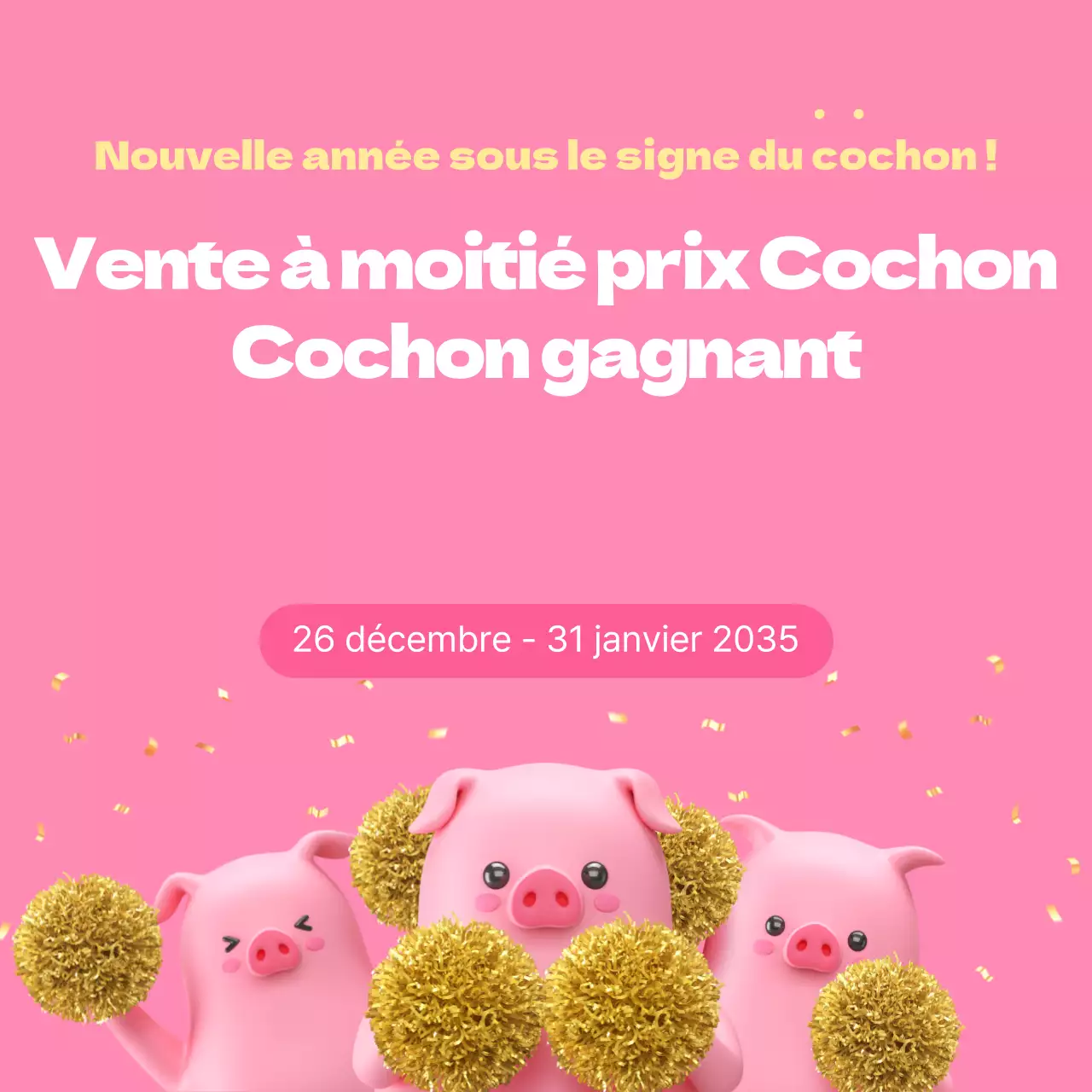 Vente à moitié prix