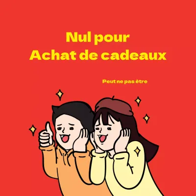 Acheter pour vousCadeaux