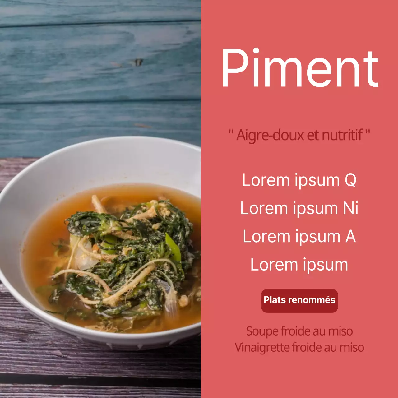 Aliments de saison pour le printemps