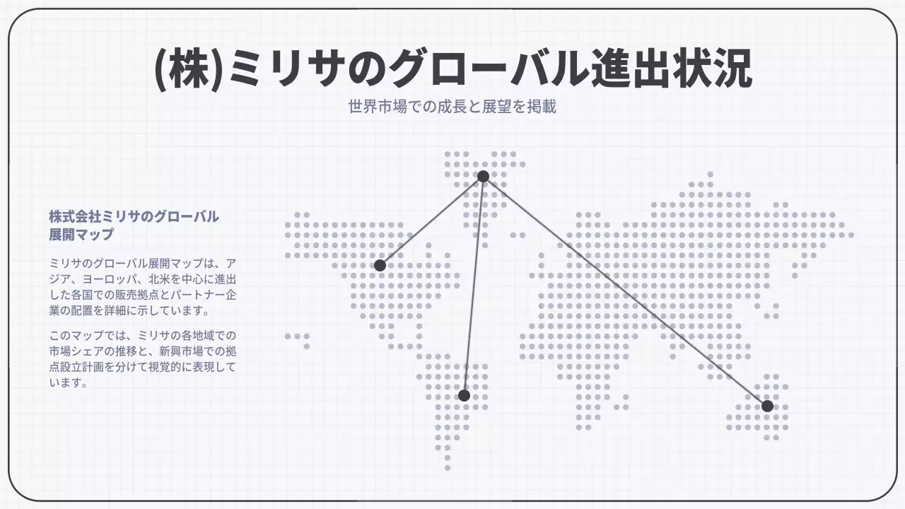 白黒 シンプル 企業 ドキュメント インフォグラフィック