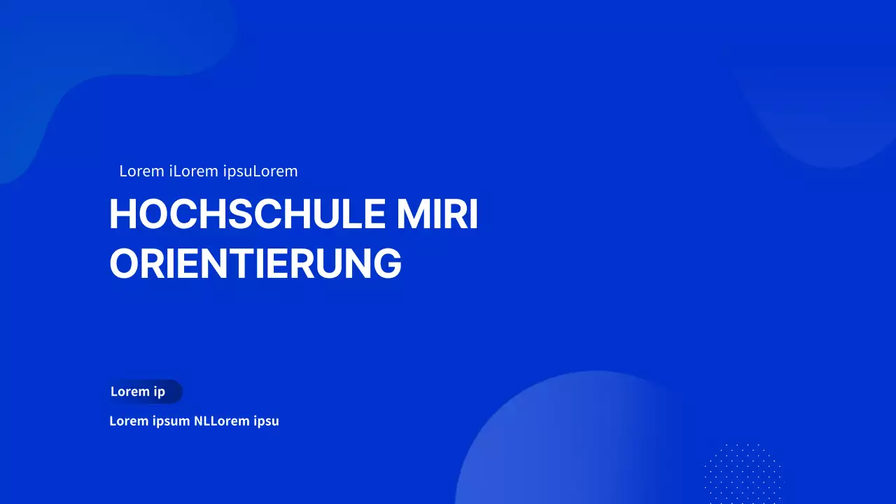 Bluetone Orientierungsschablone