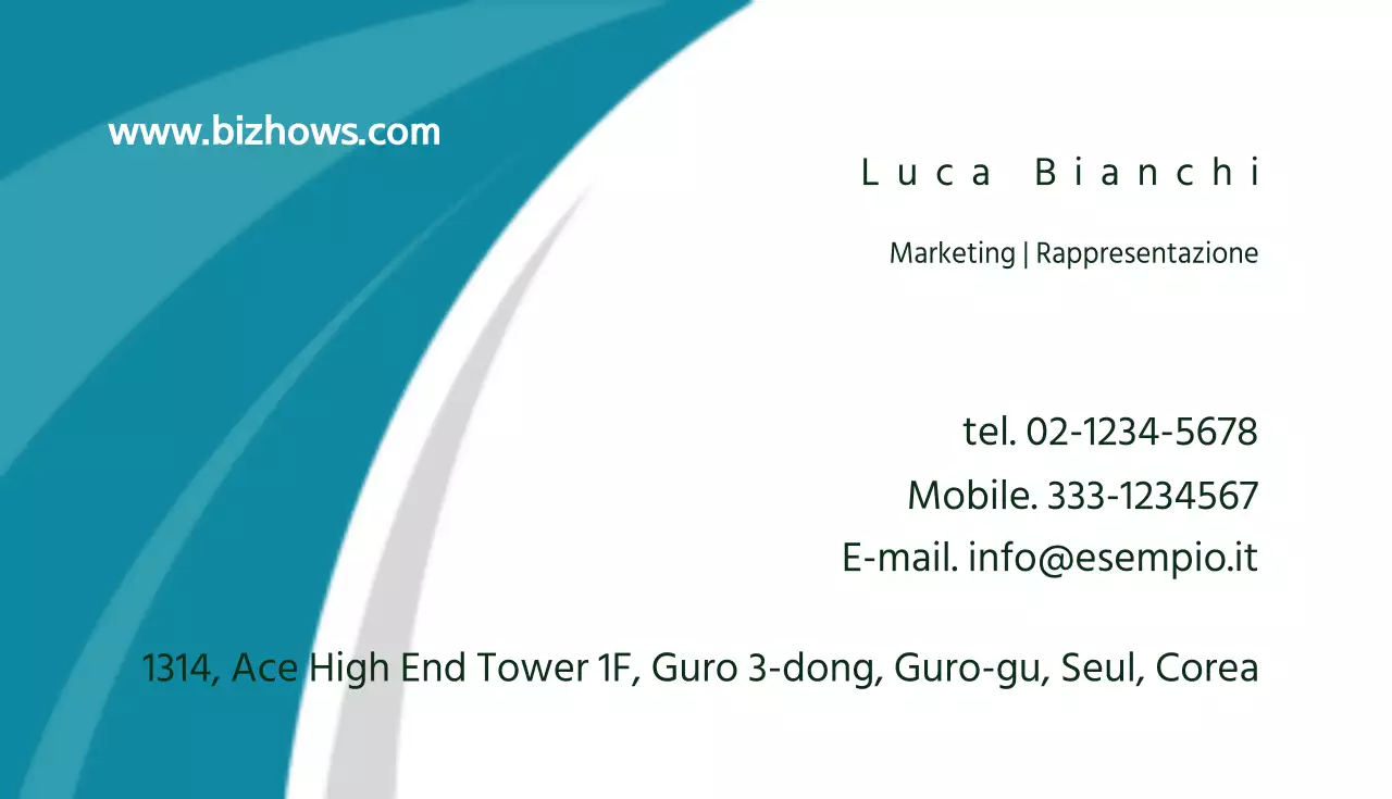 Biglietti da visita aziendali