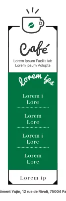 Carte des cafés