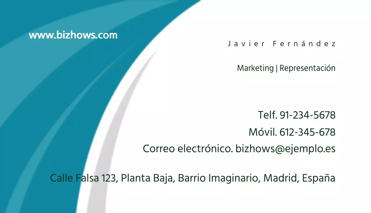 Tarjetas de visita de empresa