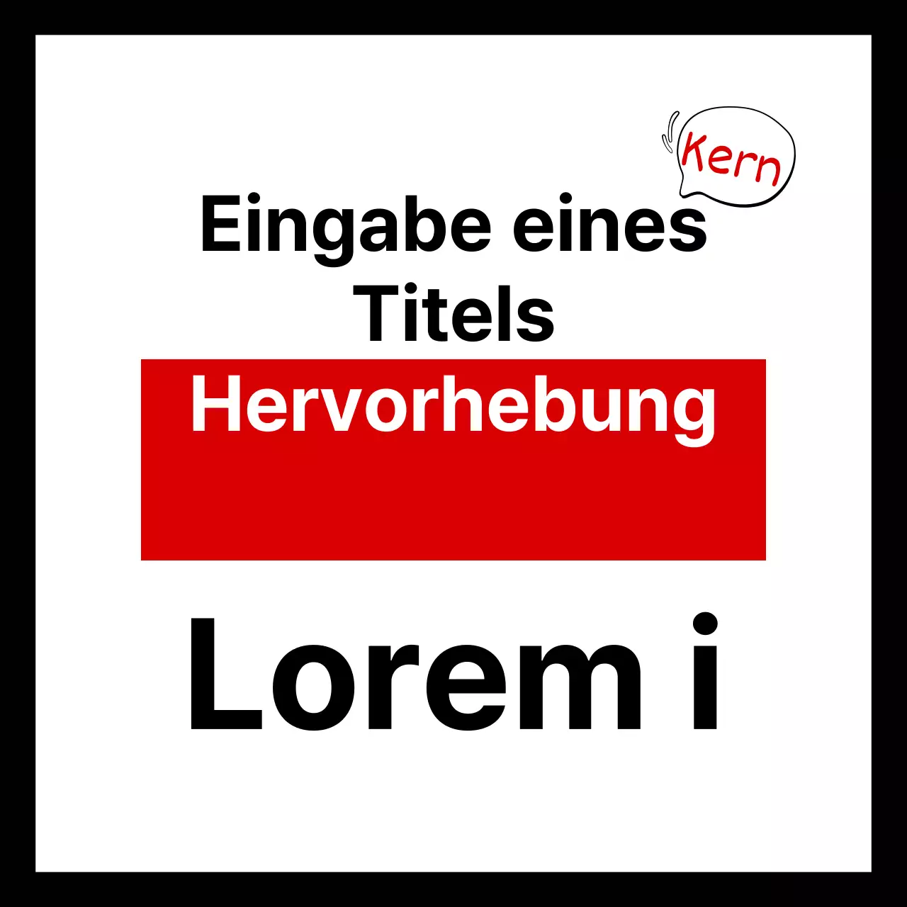 Hervorhebungen im Text gestalten