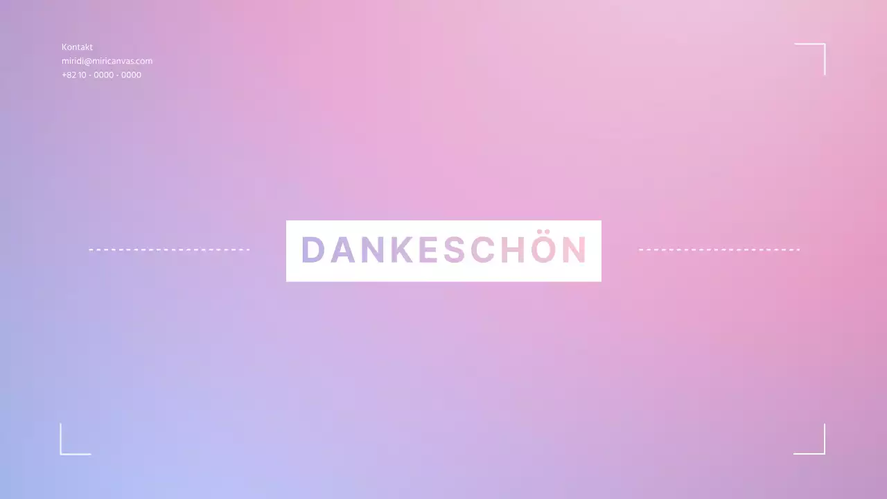 Einfache Mappe mit malvenfarbenem Farbverlauf