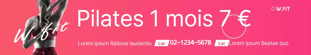 Réductions sur le Pilates
