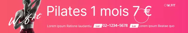 Réductions sur le Pilates
