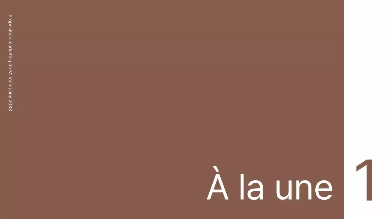 Un kit de concept d'entreprise avec des lignes minimalistes et simples en marron.