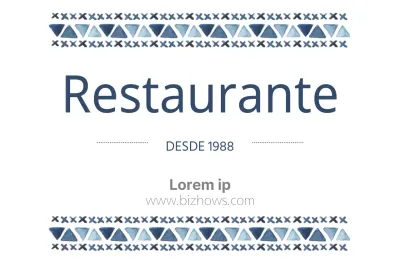 Adhesivos para restaurantes