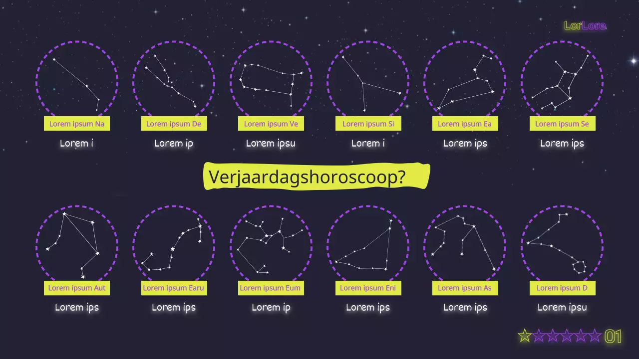Mystiek neongeel en paars trainingsmateriaal