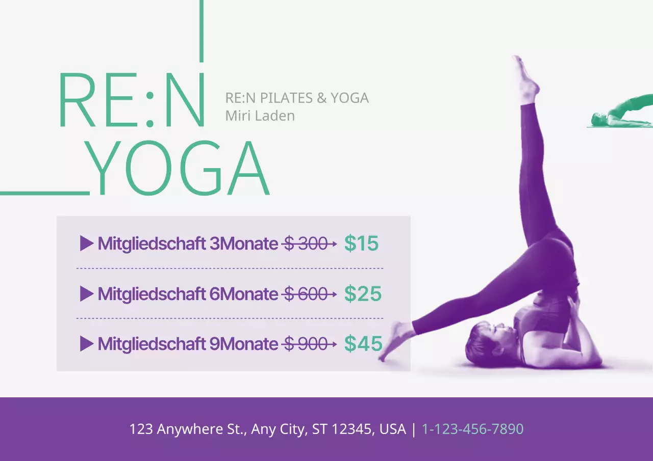 3 Monate Pilates-Pause