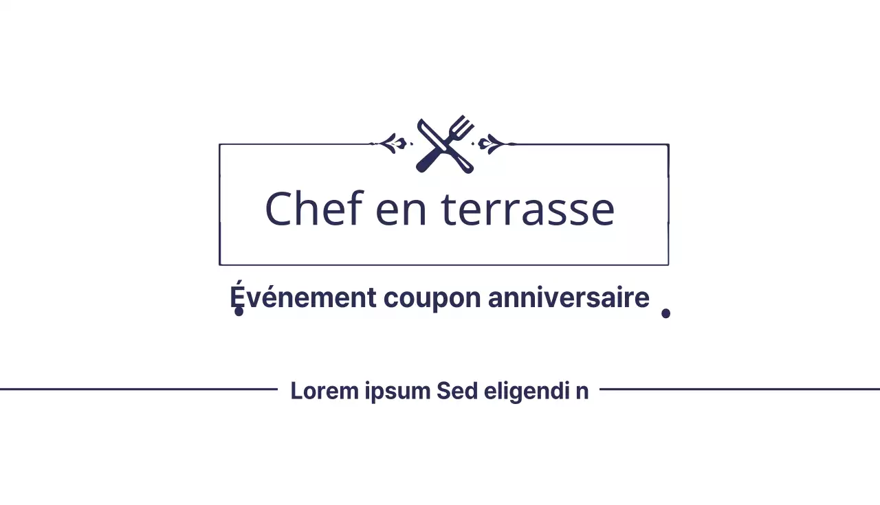Chef sur la terrasse