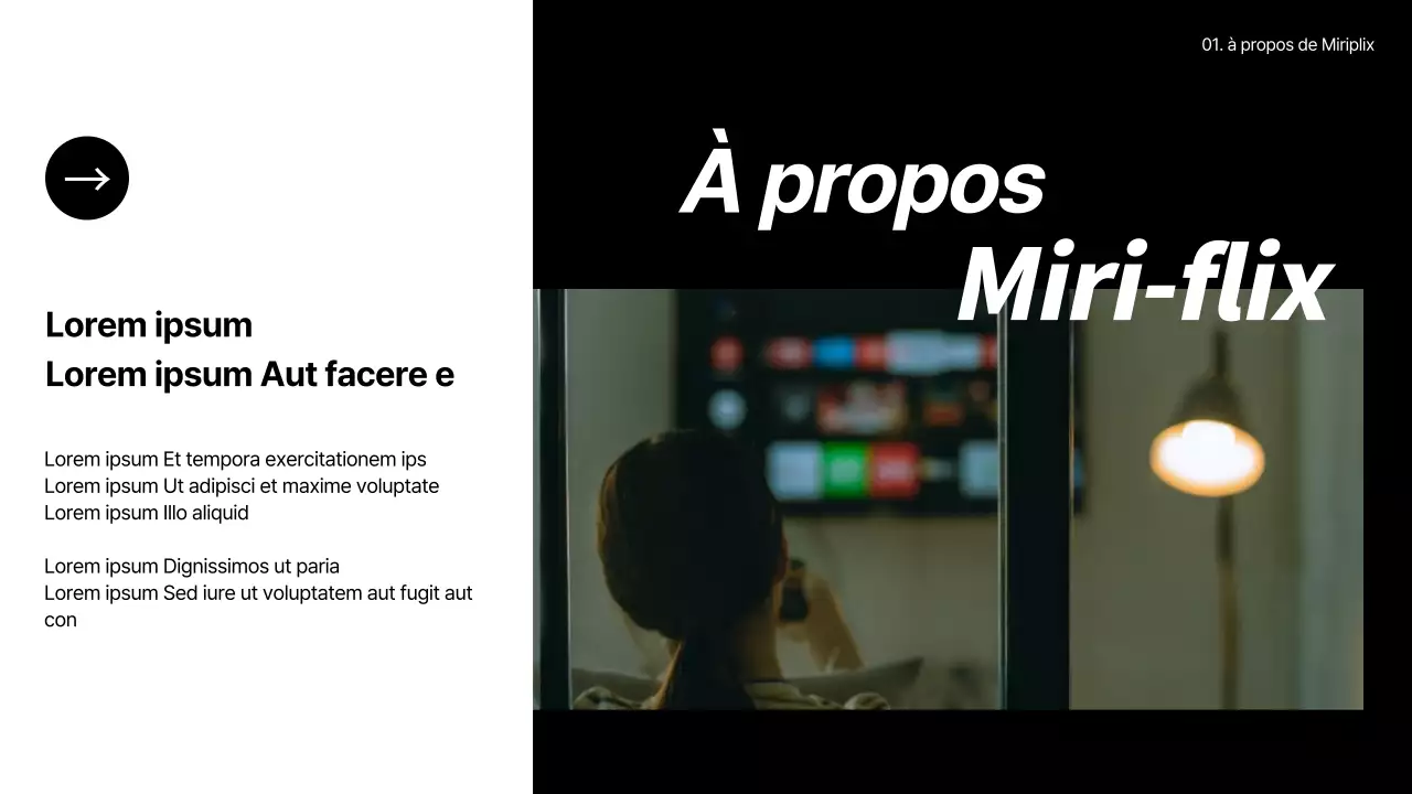 Black & White Media Plateformes OTT Corporate Supporters Challenge Presentation