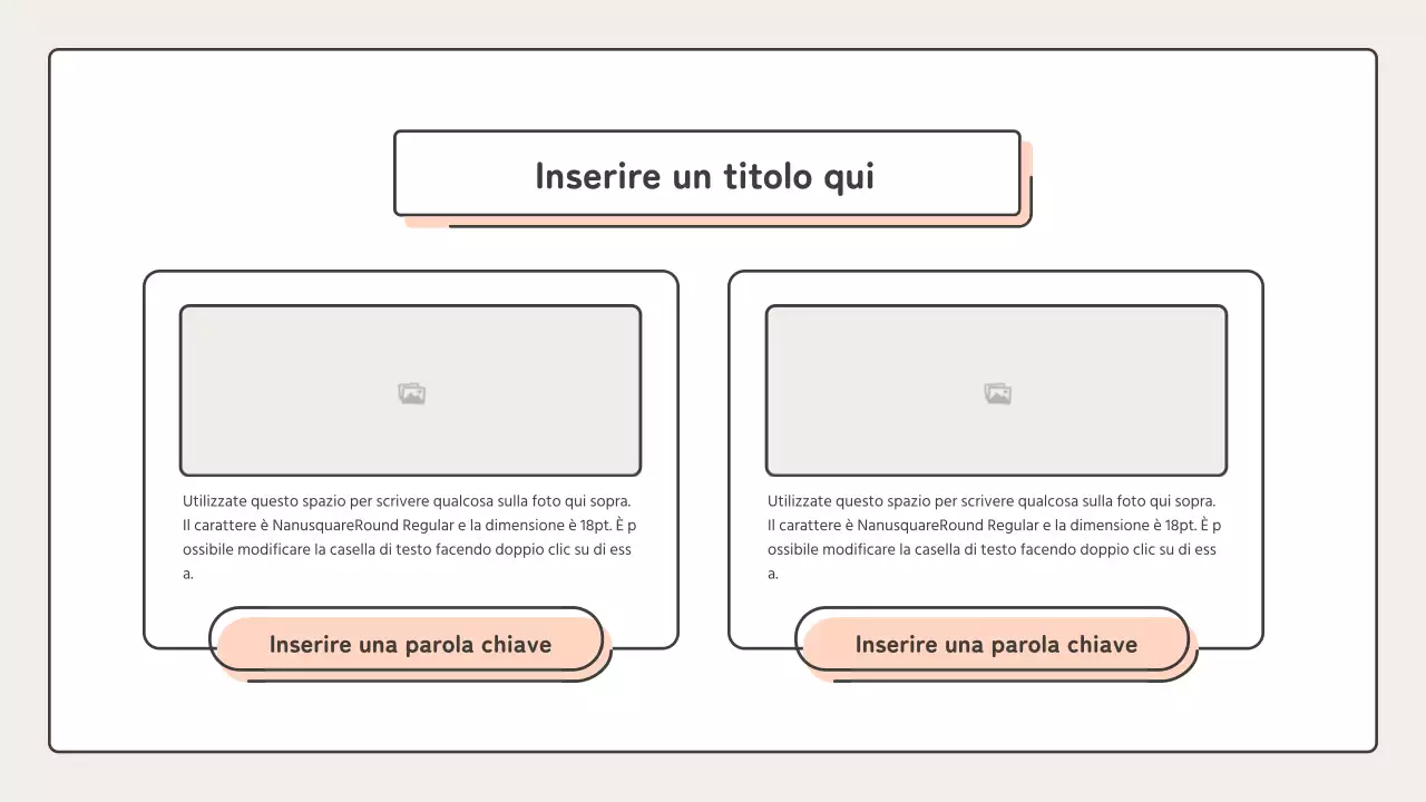 Educativo con forme a punta in rosa e beige