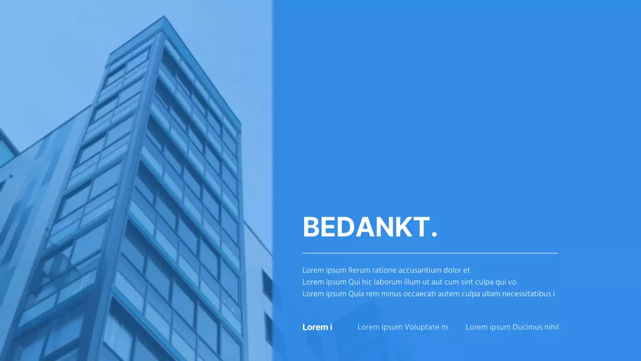 BlueThemes portfolio om je te helpen op het gebied van architectuur
