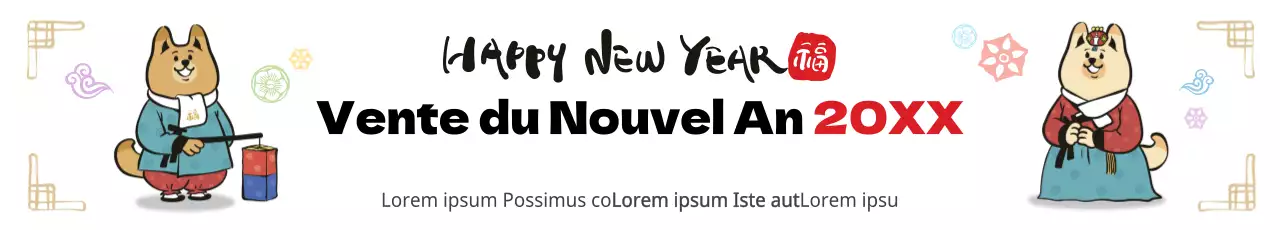 Nouvelle année 2018_Bannière de bord de route