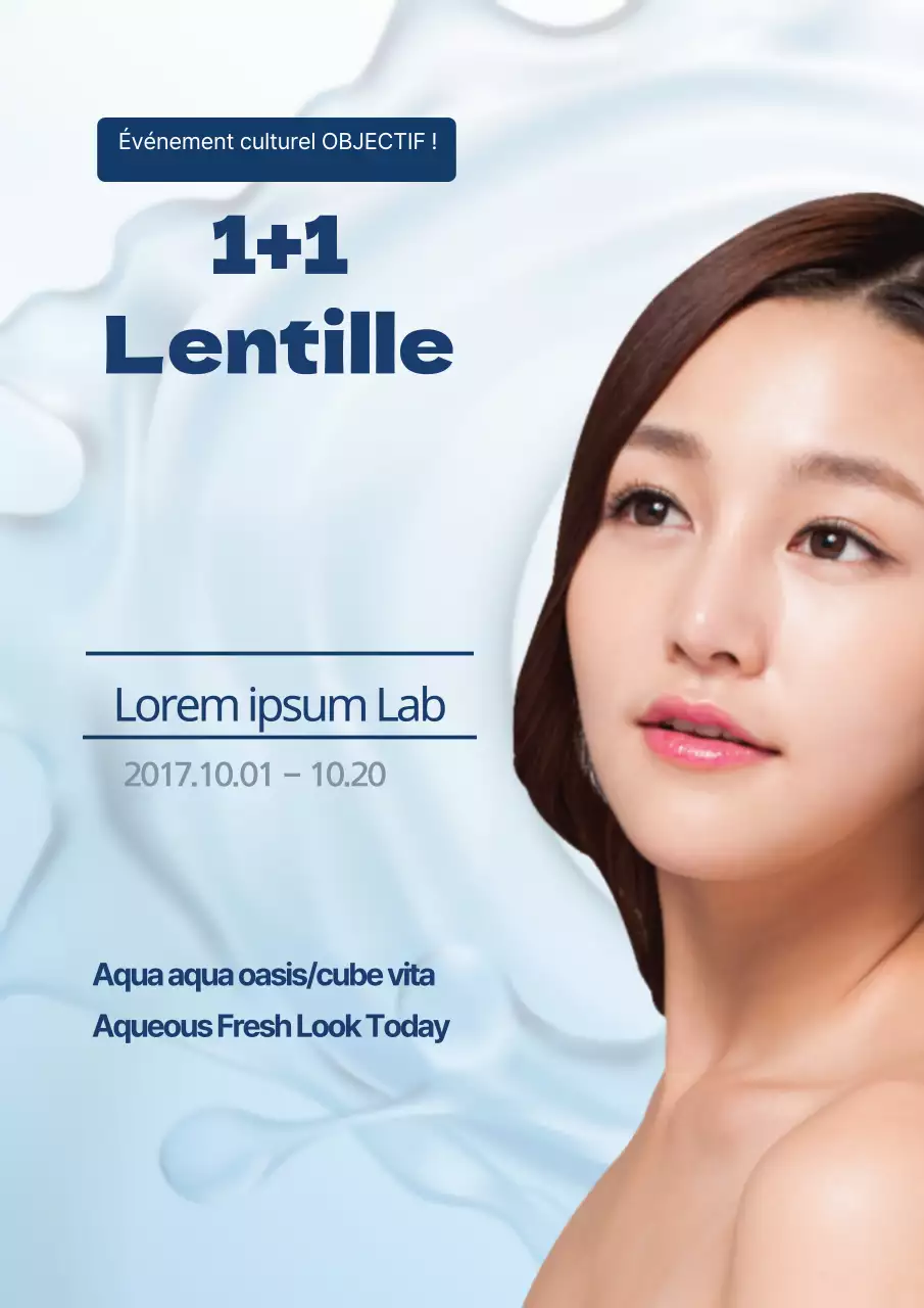 Événement de la lentille à l'occasion du 1er anniversaire