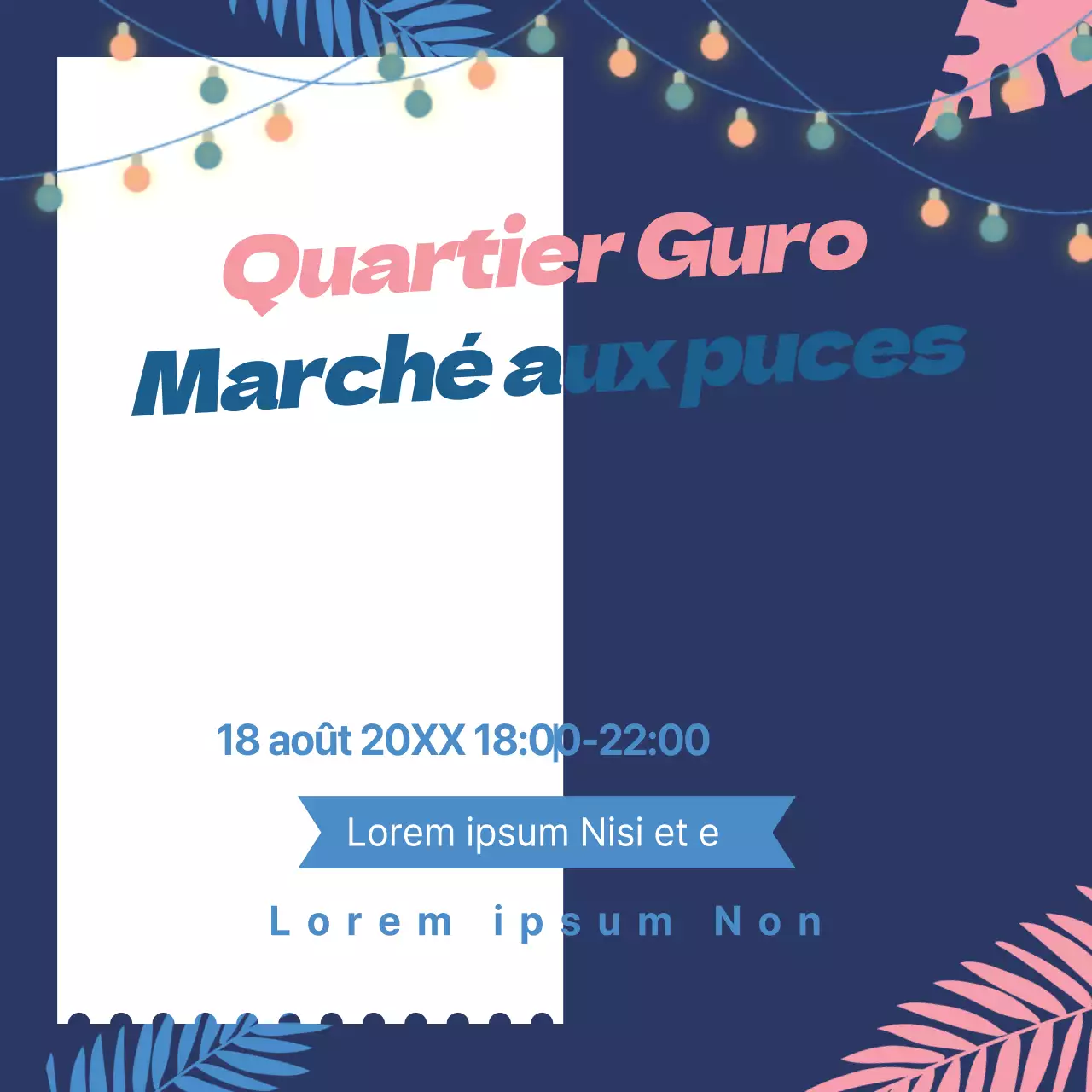 Marché aux puces