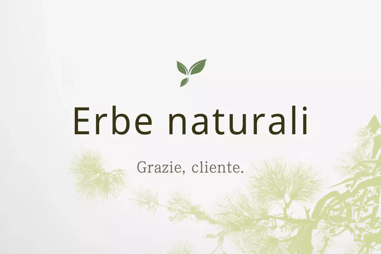 Erbe naturali
