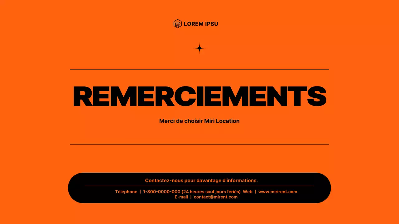 Proposition de service de location d'appareils électroménagers avec des éléments orange