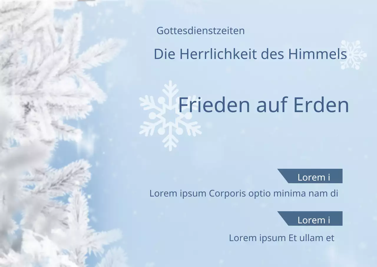 Frohe Weihnachten Yebe