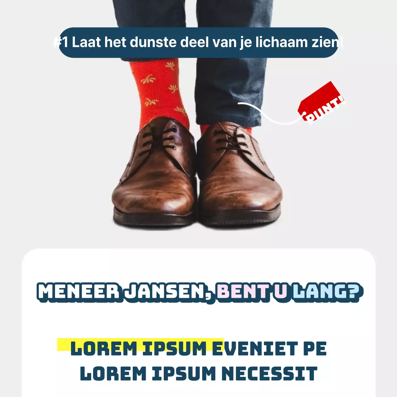 Wat trek je morgen aan?