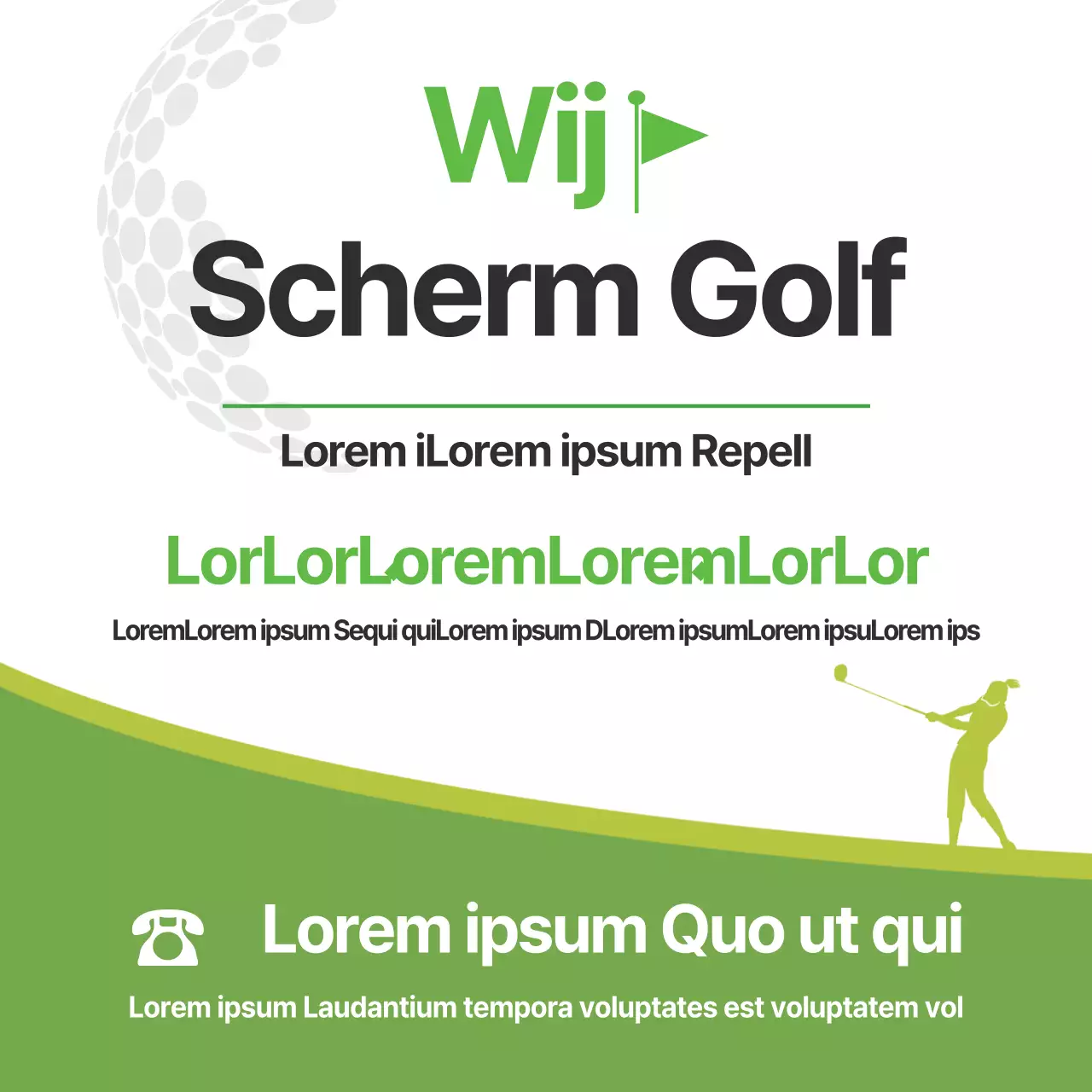 Schermgolf