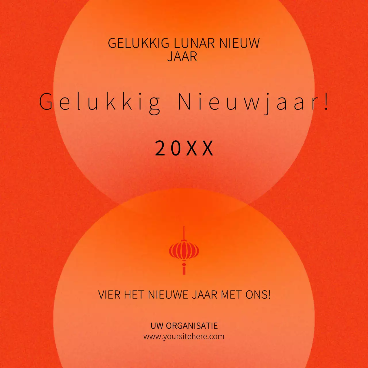 aankondiging oranje cultuurvakantie