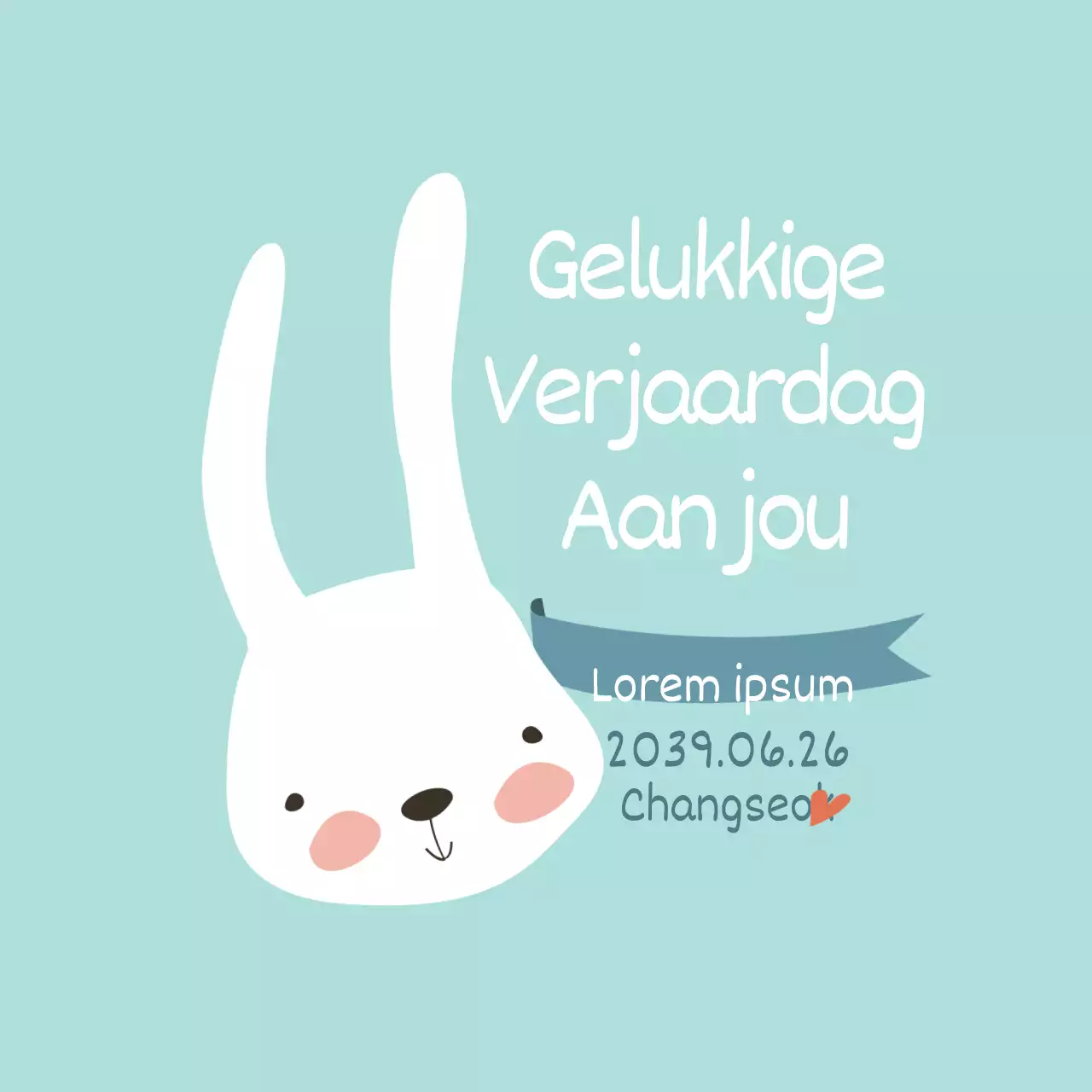 Gelukkige Verjaardag