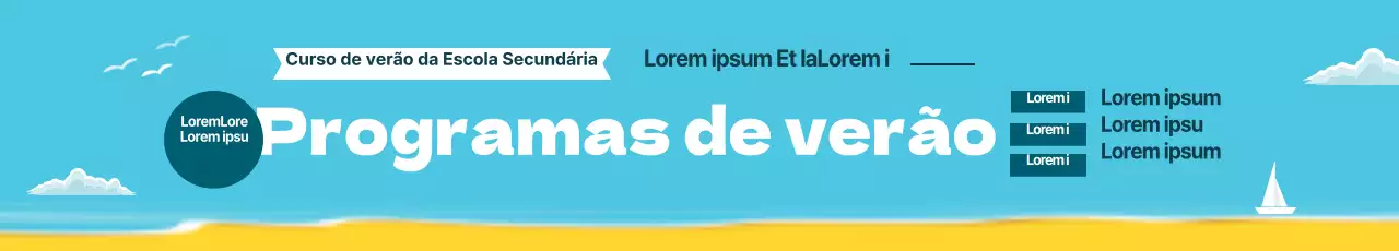 Programas de férias de verão